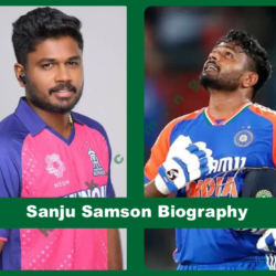 Sanju Samson Biography