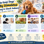 How to Keep Dogs Mentally Stimulated When They're Stuck Indoors